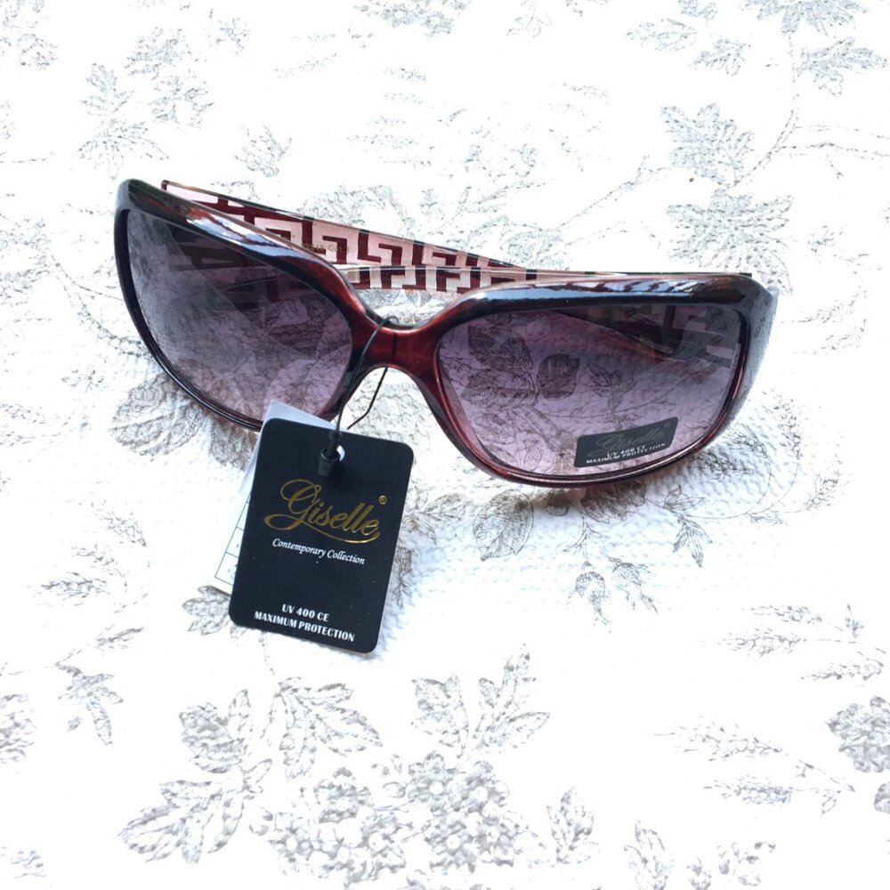New Giselle Block Sunglasses (Red)